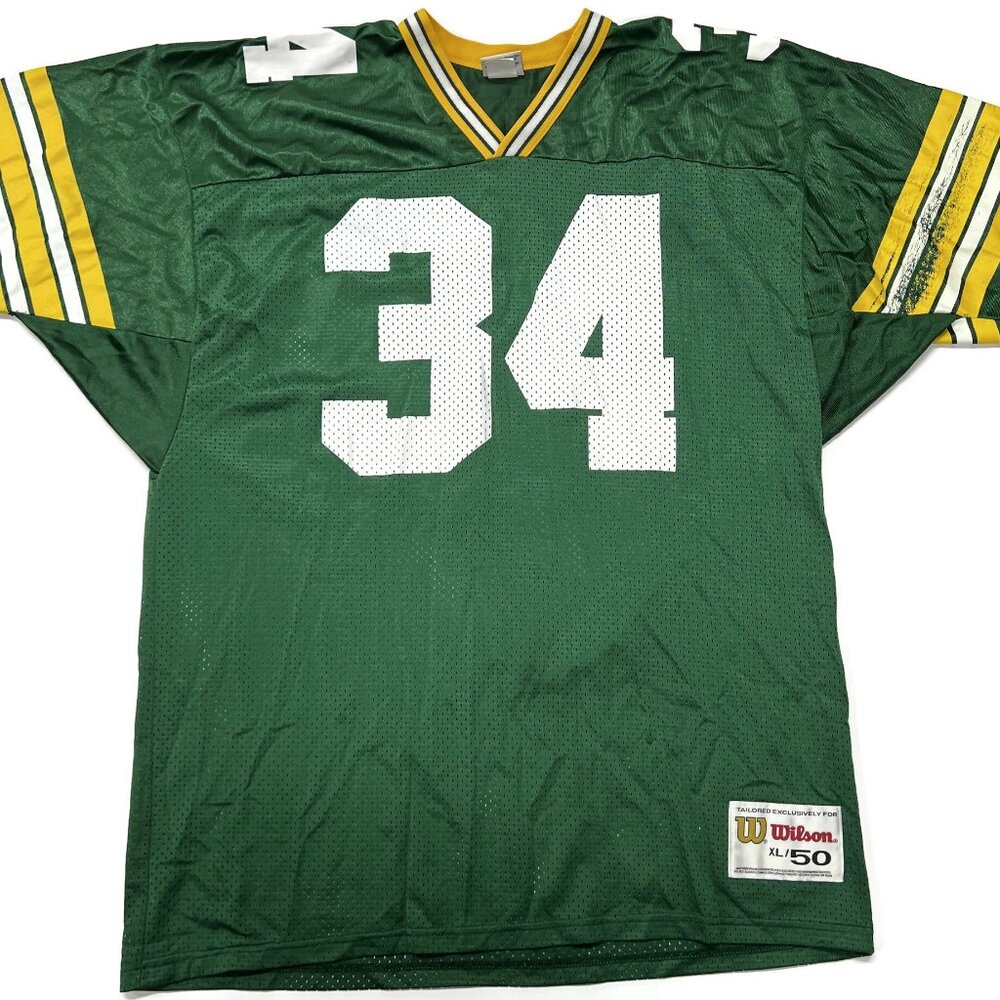 Vintage 90s Green Bay Packers Edgar Bennett #34 Wilson Jersey Mens XL / 50 USA